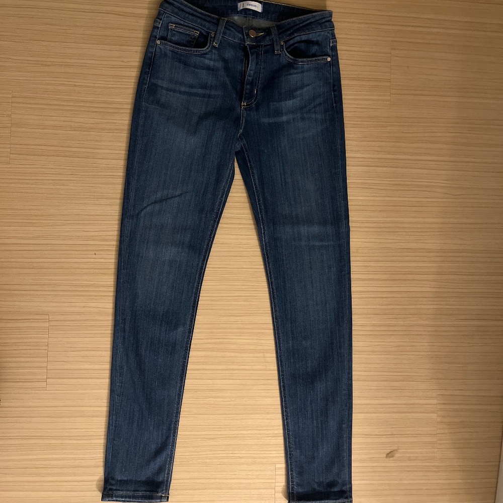 1 Denim Skinny Ankle Jeans